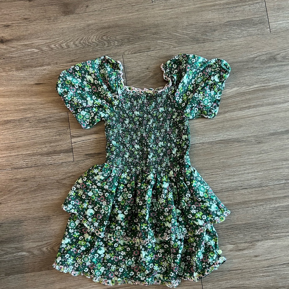 Scotch & Soda Green Floral Dress